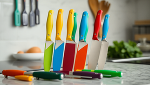 Elevate Your Culinary Experience: Discover the Best Rainbow, Iridescent, and Damascus Kitchen Knife Sets for Every Chef