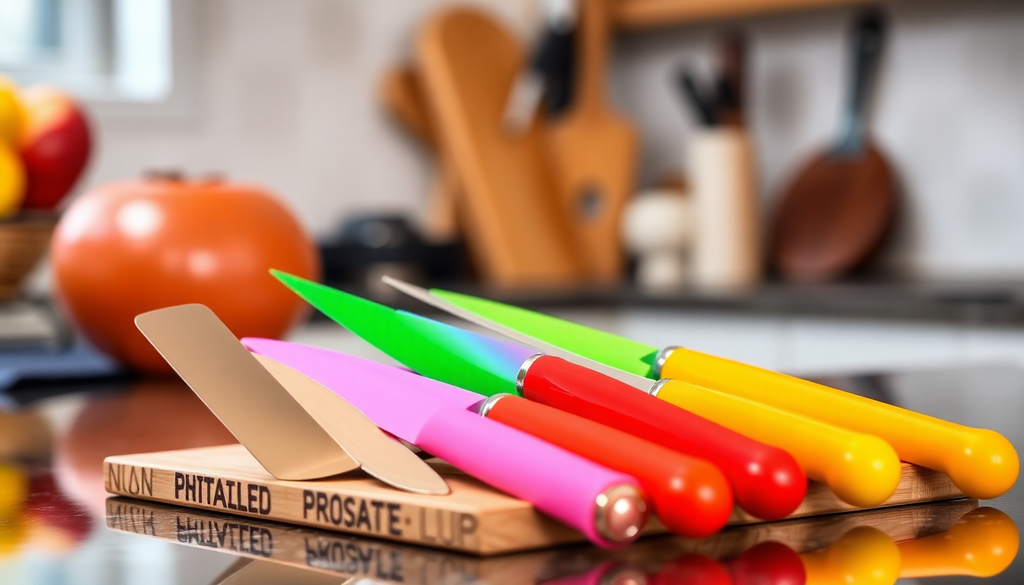 Why Every Home Chef Needs a Rainbow Knife: The Benefits of Colorful Kitchen Cutlery