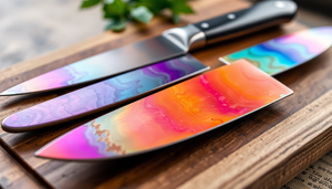 Unveiling the Best Rainbow and Damascus Steel Kitchen Knife Sets: A 2025 Guide to Culinary Excellence