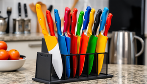 The Colorful Choice: Discovering the Best Iridescent and Rainbow Kitchen Knife Kits for Every Chef