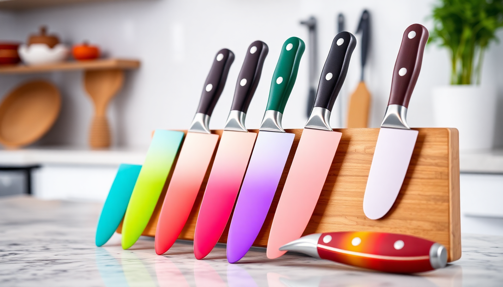 The Ultimate Comparison of Rainbow and Damascus Knife Sets: Choosing the Best Cutlery for Your Kitchen Needs