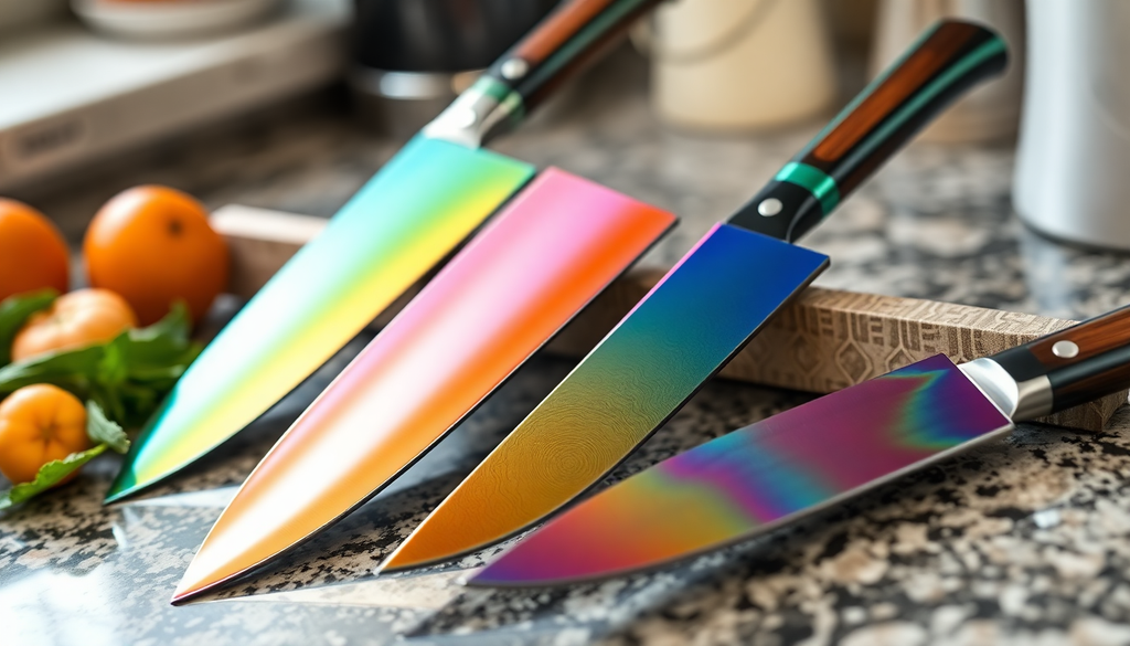 The Colorful Kitchen Revolution: Discovering the Best Rainbow and Damascus Steel Knife Kits for 2025