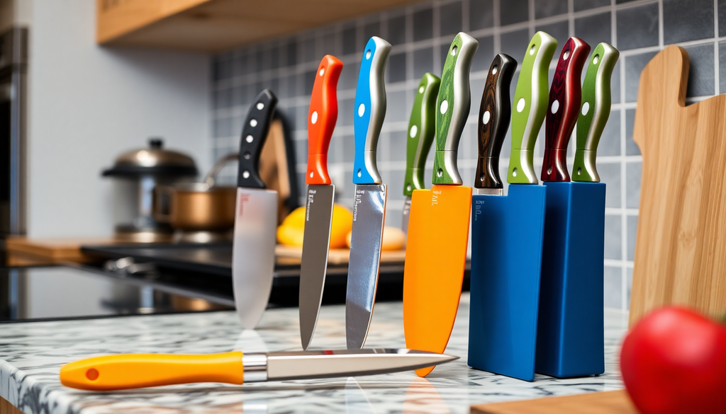 Elevate Your Kitchen Aesthetic: The Ultimate Guide to Choosing the Best Colorful and Damascus Knife Sets