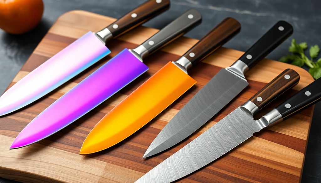 Rainbow and Damascus Knife Sets: A Comprehensive Guide to Choosing the Best Kitchen Knife Kits for Every Culinary Enthusiast