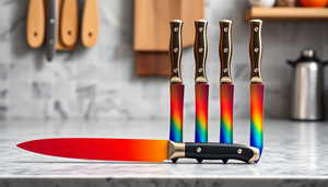 Vibrant and Functional: The Essential Guide to Choosing the Best Rainbow and Damascus Knife Sets for Your Kitchen