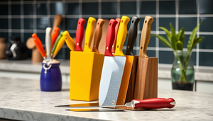 Brighten Your Culinary Toolkit: The Best Rainbow and Iridescent Kitchen Knife Sets for Every Home Chef