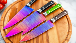 Rainbow and Damascus Steel Knife Sets: Your 2025 Guide to Iridescent Culinary Masterpieces