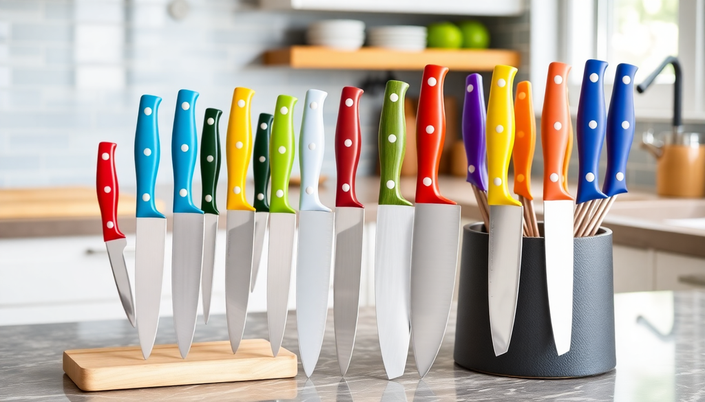 The Colorful Kitchen Revolution: Discover the Best Rainbow and Damascus Knife Sets to Enhance Your Culinary Skills